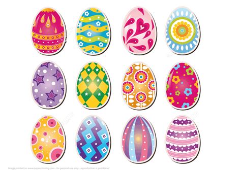paper easter eggs printable large easter egg coloring pages