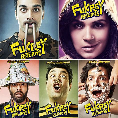 Fukrey Returns Character Posters Meet The Gang Of Pulkit