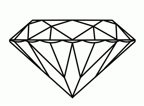 diamond coloring pages coloring home