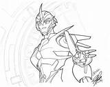 Arcee Transformers Prime Coloring Pages Drawing Deviantart Color Getdrawings Airachnid Wallpaper Print Getcolorings Cliffjumper sketch template