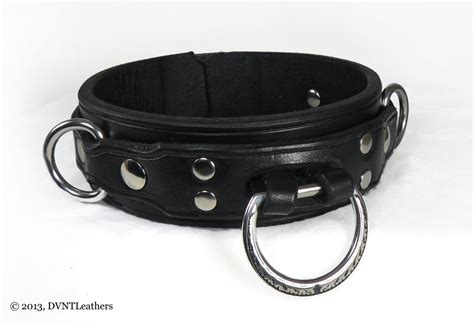 bdsm collar quality leather slave collar bondage collar etsy