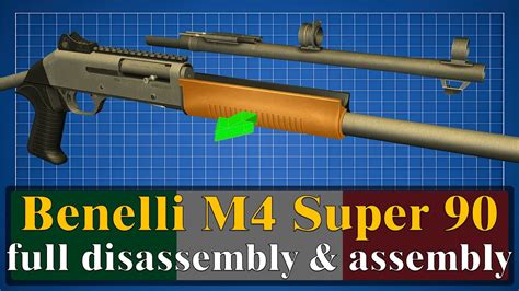 benelli  super  full disassembly assembly youtube