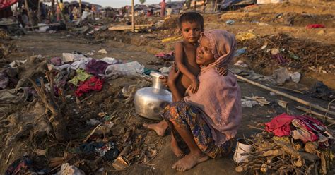 bangladesh poor overpopulated country  handle rohingya refugees