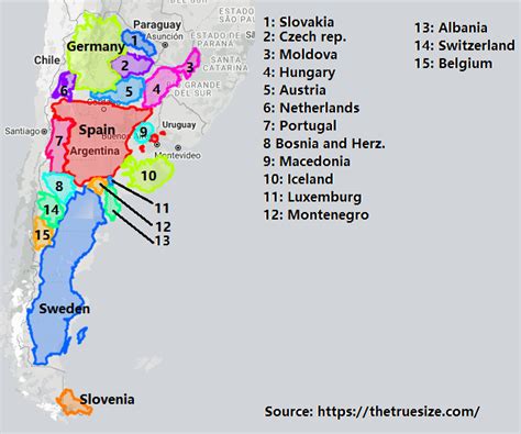 comparacion de argentina  paises europeos argentina
