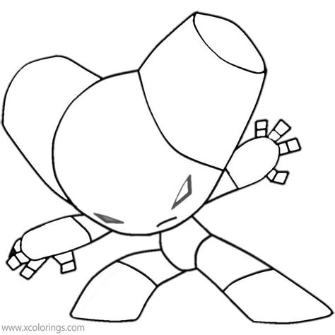 robotboy coloring pages flying  rockets xcoloringscom