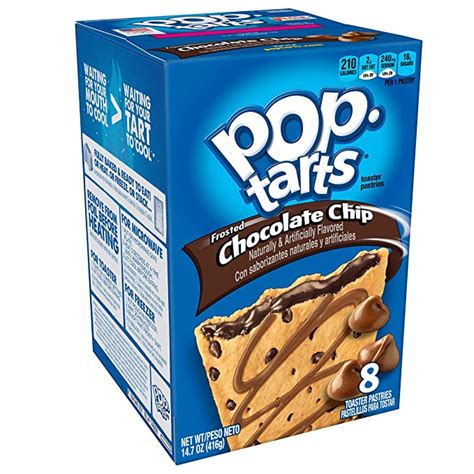 pop tarts frosted chocolate chip toaster pastries 416 g uk