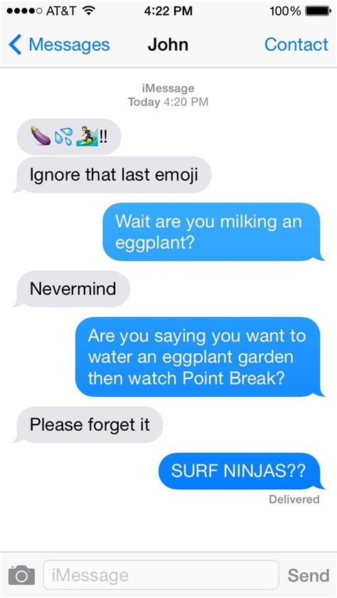 the 12 best and worst ways to respond to a sext funny sms have a laugh eggplant emoji