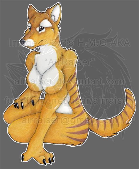 original female thylacine 2015 — weasyl