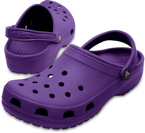 crocs adult original classic clogs  purple lyst