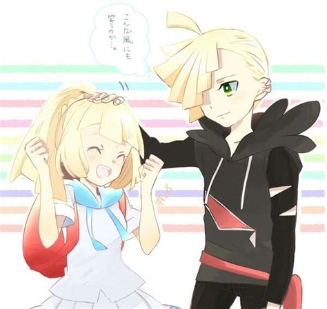 Lillie And Gladion Pokémon Heroes Pokemon Game Characters Pokemon