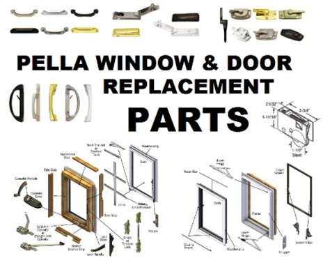 pella window door parts identification   parts id pella hardware replacement parts