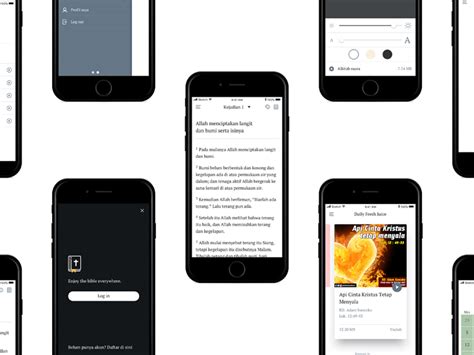 bible app  harnods product agency  dribbble