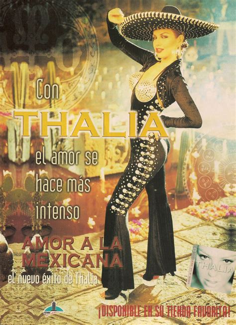 Amor A La Mexicana Thalía Thalia Amor A La Mexicana Photoshoot Disco