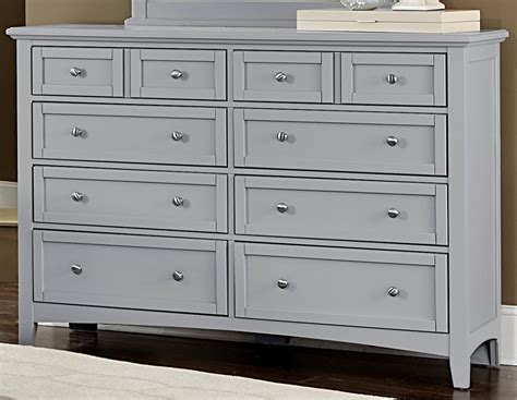 bonanza gray  drawer triple dresser  virginia house coleman
