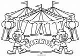 Circo Zirkus Carpa Cool2bkids Ringmaster Ausdrucken sketch template