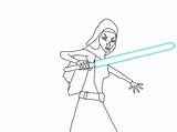 Offee Lineart Barriss sketch template