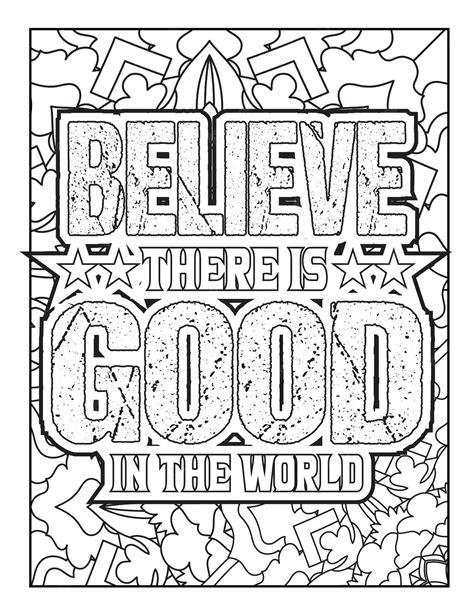 premium vector motivational quotes coloring page inspirational quotes