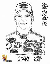 Coloring Pages Car Nascar Race Gordon Joey Logano Choose Board Force Jeff Cars sketch template
