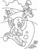 Gingerbread Man Coloring Pages Story Running Away Drawing Printable Kids Sheets Men Print Sheet Mens Getdrawings Getcolorings Choose Board sketch template