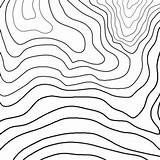Contour Topography sketch template