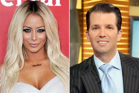 Donald Trump Jr S Aubrey O Day Affair Ended After Wife Discovered