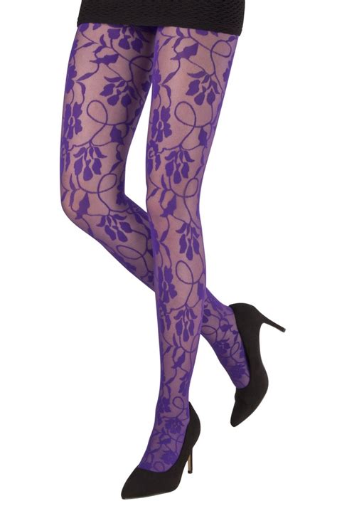 emilio cavallini floral lace tights patterned tights atleglicious