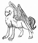 Buckbeak Hippogriff Img00 Sketch sketch template