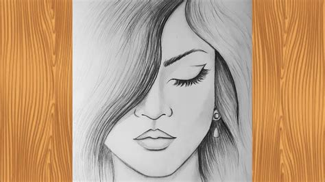 easy face drawinghow  draw face step  step youtube