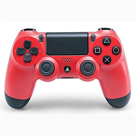 sony playstation ps dualshock wireless controller magma red cuh