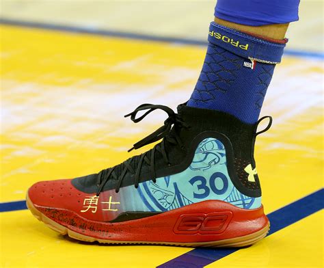 video warriors steph curry unveils ua curry  shoe   time
