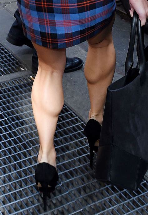 jessica simpson shows off some serious calf muscles after