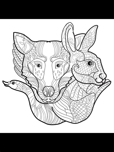 group   coloring pages  adults  kids etsy