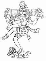 Nataraja Shiva Paintingvalley sketch template