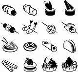 Clipart Appetizer Appetizers Clip Icon Vector Cliparts Hors Illustrations Oeuvres Royalty Food Set Library Clipground Illustration Stock Vectors Restaurant Silhouette sketch template
