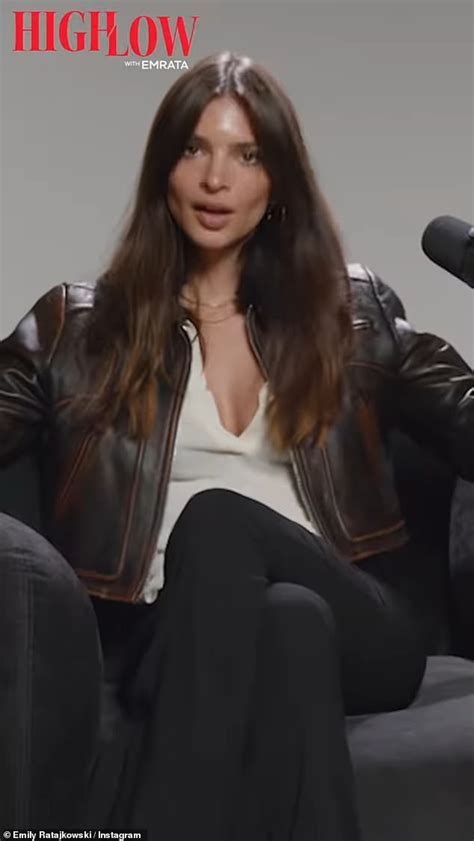 Emily Ratajkowski Reveals Her Opinion On Having Sex On The First Date