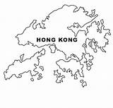 Colorear Hongkong Cartine Bandera Designlooter Pegar Disegno sketch template