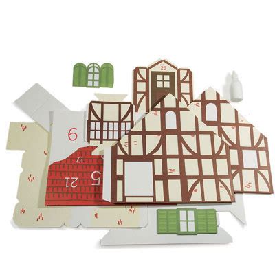crooked house paper houses  towns templates  cut outs