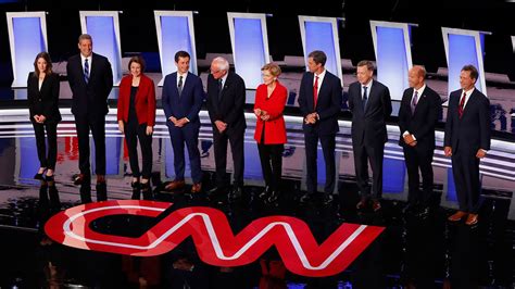 democratic debate fact checking claims   candidates  cnn