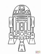 Supercoloring Yoda Astromech Droid sketch template