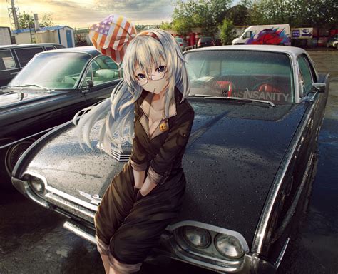 anime girls and irl cars — steemit