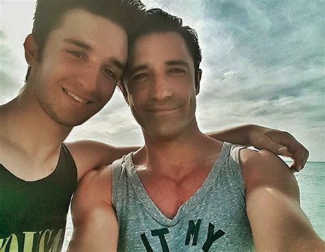 gilles marini and his son georges 17 could be twins see their vacation pics