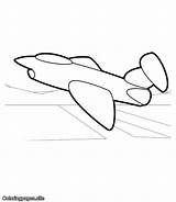 Jet Plane Coloring sketch template