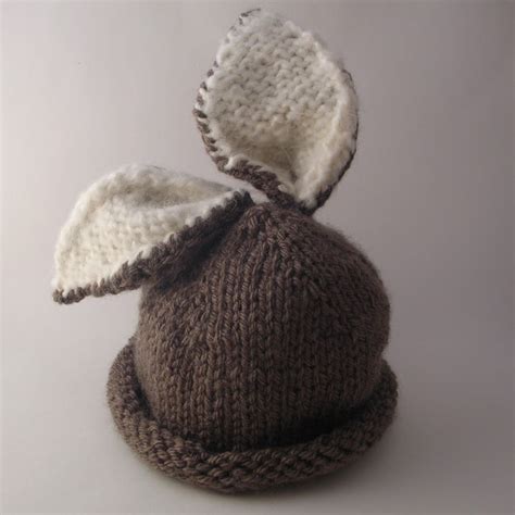 briar bunny baby hat knitting pattern knit   yarns