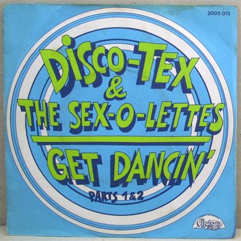 Disco Tex And His Sex O Lettes Get Dancin Part 1 And 2 1974 Vinyl