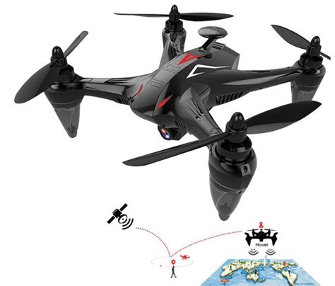 gw professional rc helicopter  wifi hd camera gps brushless quadrocopter drone gift toy