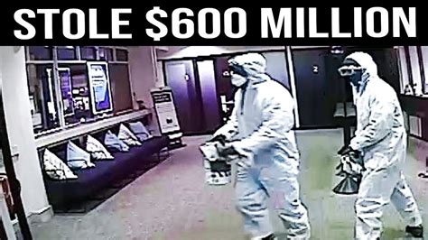 top   impressive heists  pulled  youtube