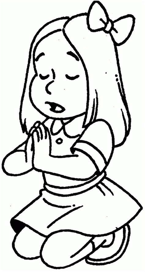 drawing   child praying clip art library