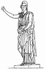 Mythology Gods Goddesses sketch template