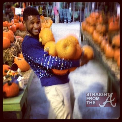 usher and ‘step daughter spend quality time “they say” grace miguel