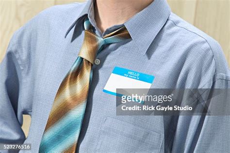businessman wearing  tag high res stock photo getty images